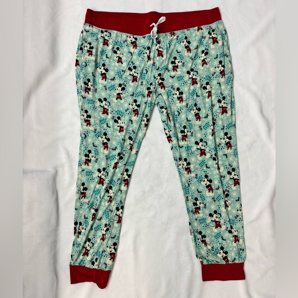 Little Sleepies winter Mickey women’s pajama pantss